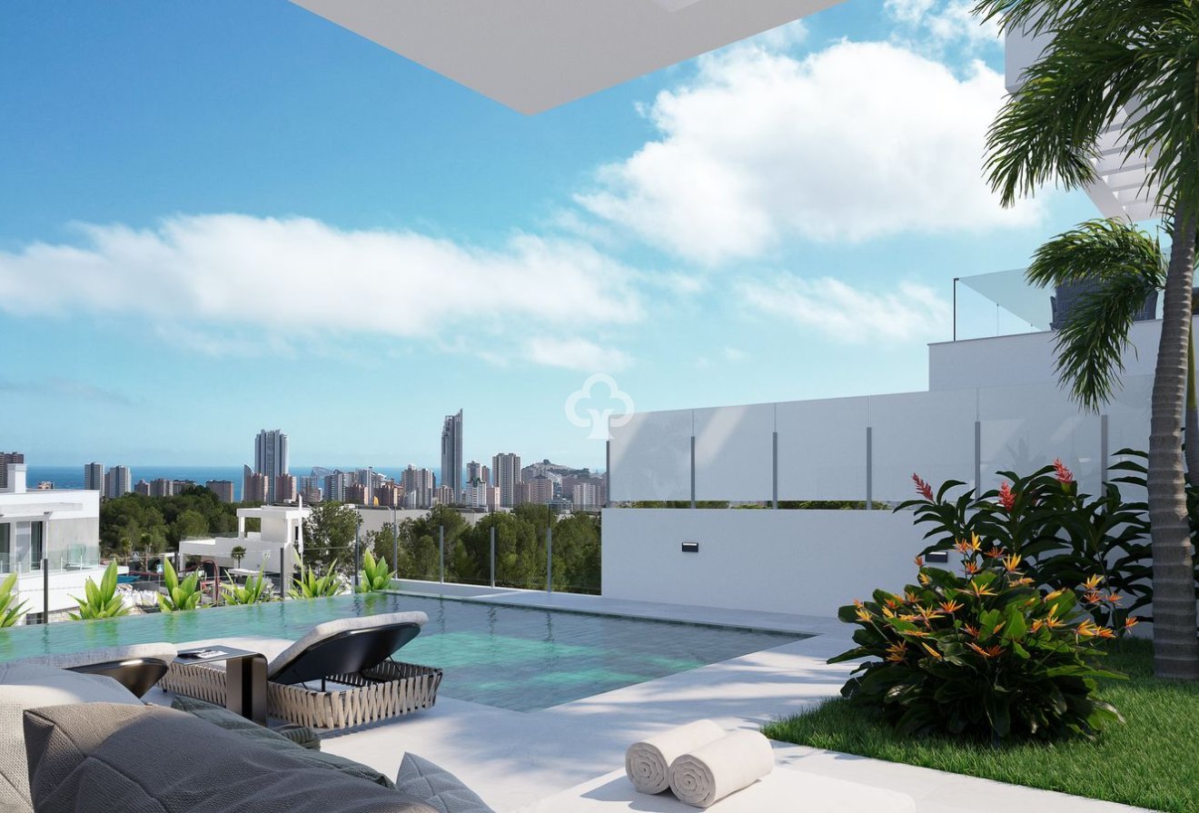 Nybyggnation - Chalet independiente -
Finestrat - Calle Bruselas, 30