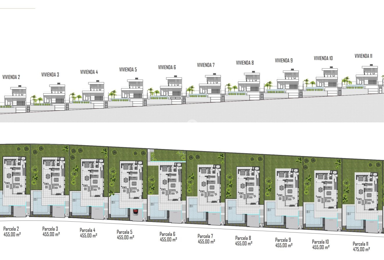 Nybyggnation - Chalet independiente -
Finestrat - Calle Bruselas, 30