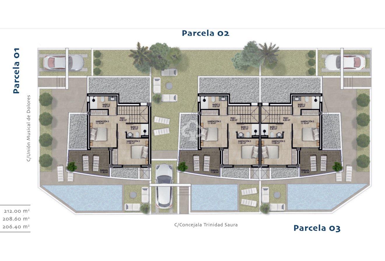 Obra nueva - Adosados -
Dolores