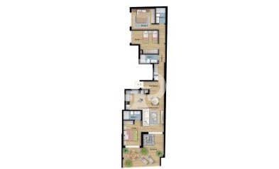 New Build - Apartamentos -
Torrevieja - 03182, Calle Gumersindo