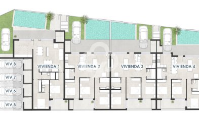 Obra nueva - Bungalows -
San Pedro del Pinatar - 30740