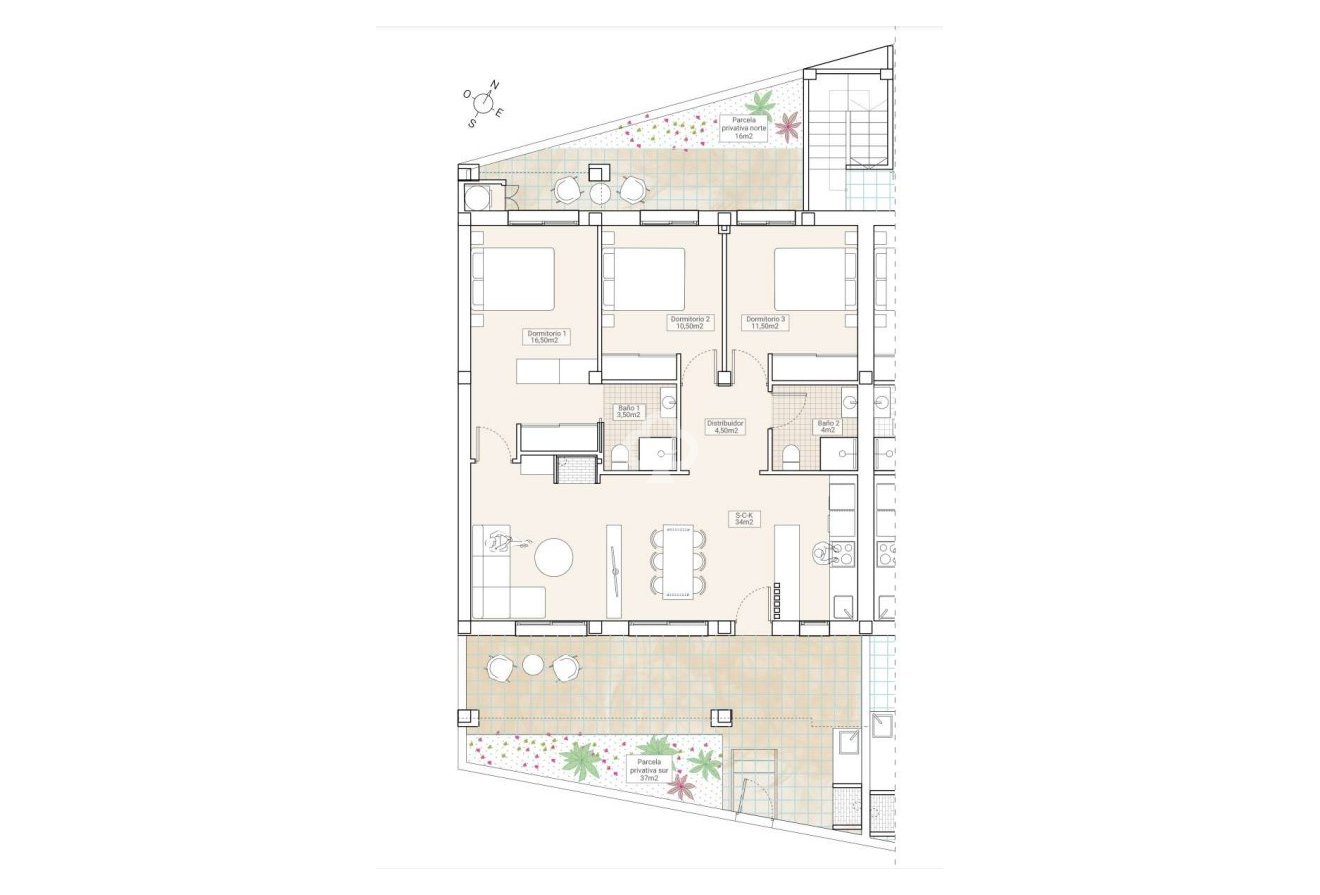 New Build - Bungalows -
Hondón de las Nieves - 03688