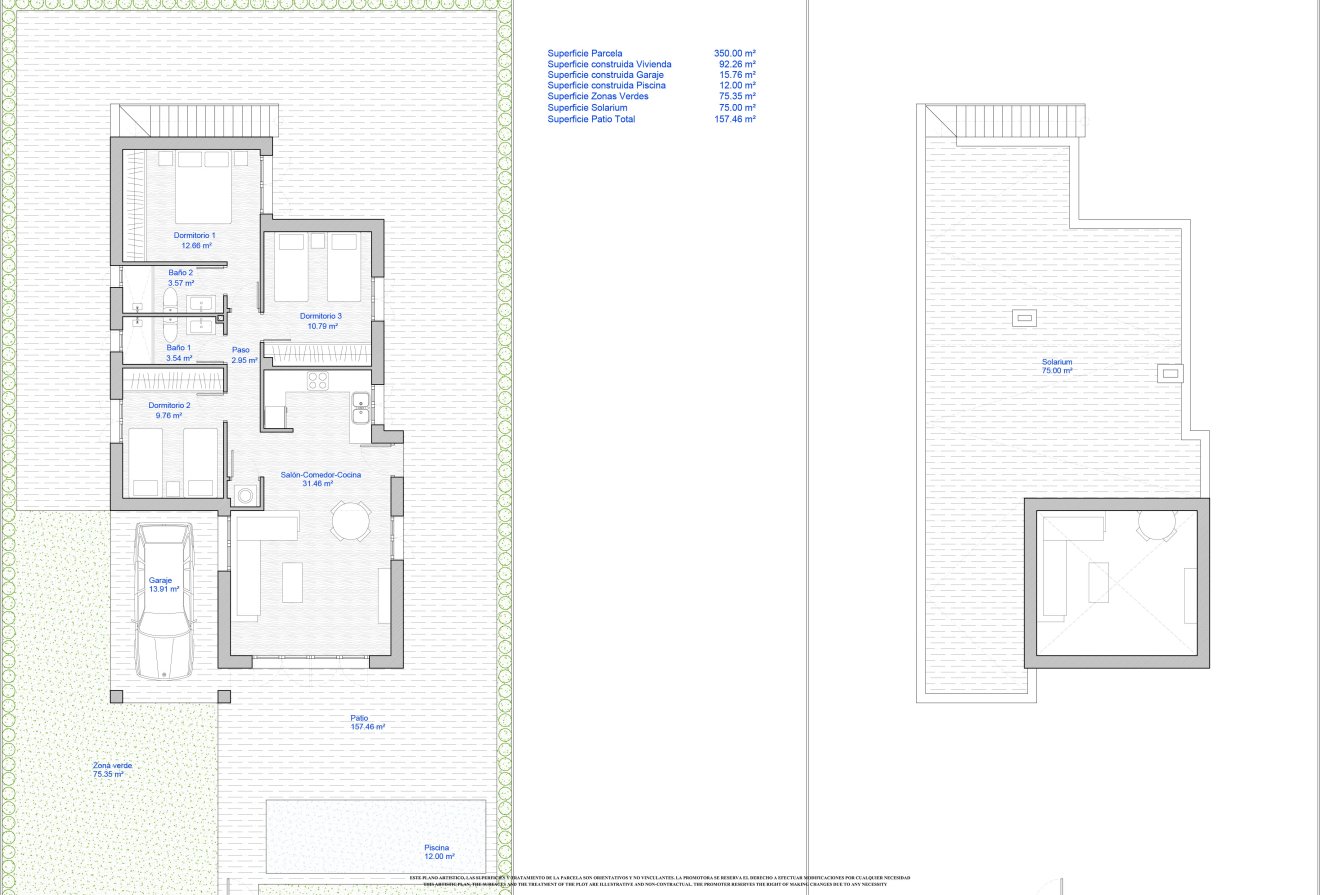 New Build - Villas -
Los Alcázares - 30710