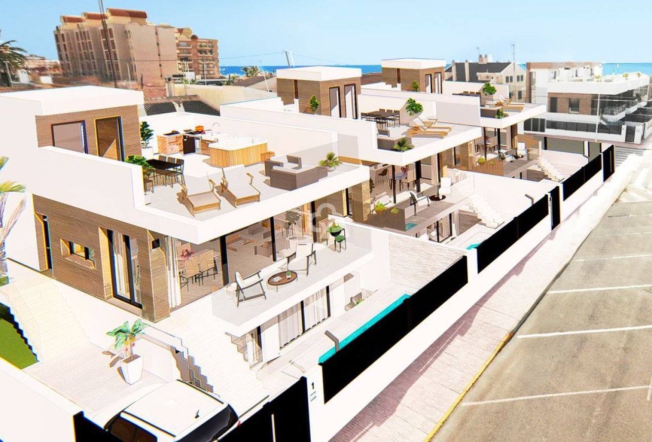 New Build - Villas -
Torrevieja - 03188, Avenida de Alemania, 43