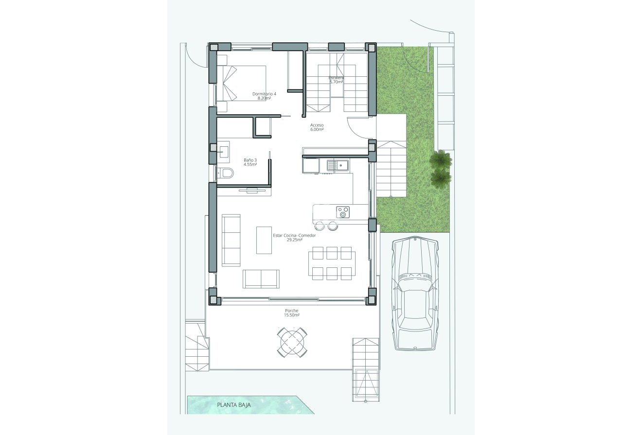 New Build - Villas -
Torrevieja - 03188, Avenida de Alemania, 43