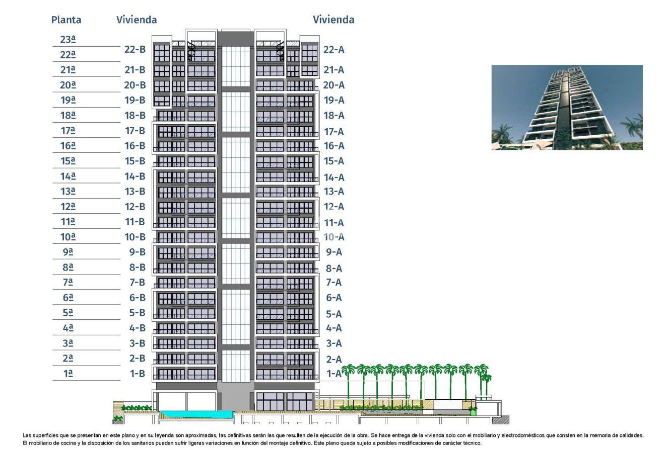 New Build - Apartamentos -
Benidorm - Avenida Ciudad Real s/n