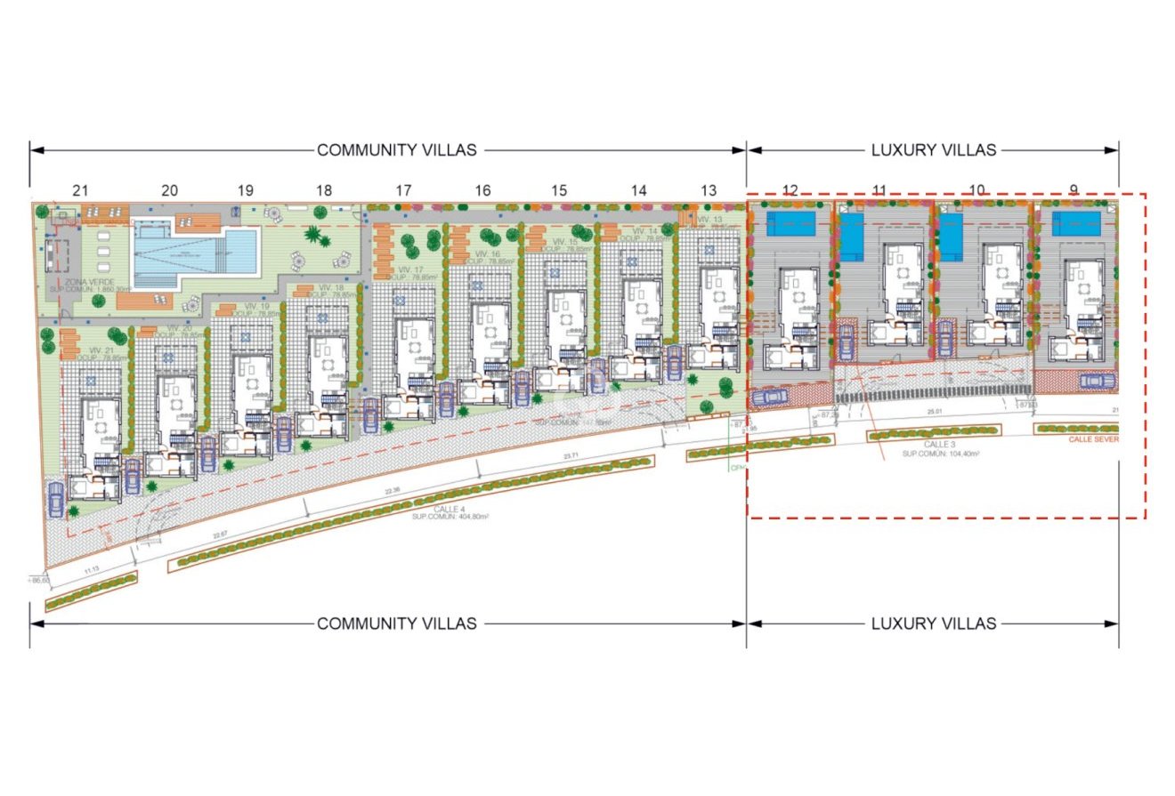 New Build - Villas -
Pilar de la Horadada - 03191