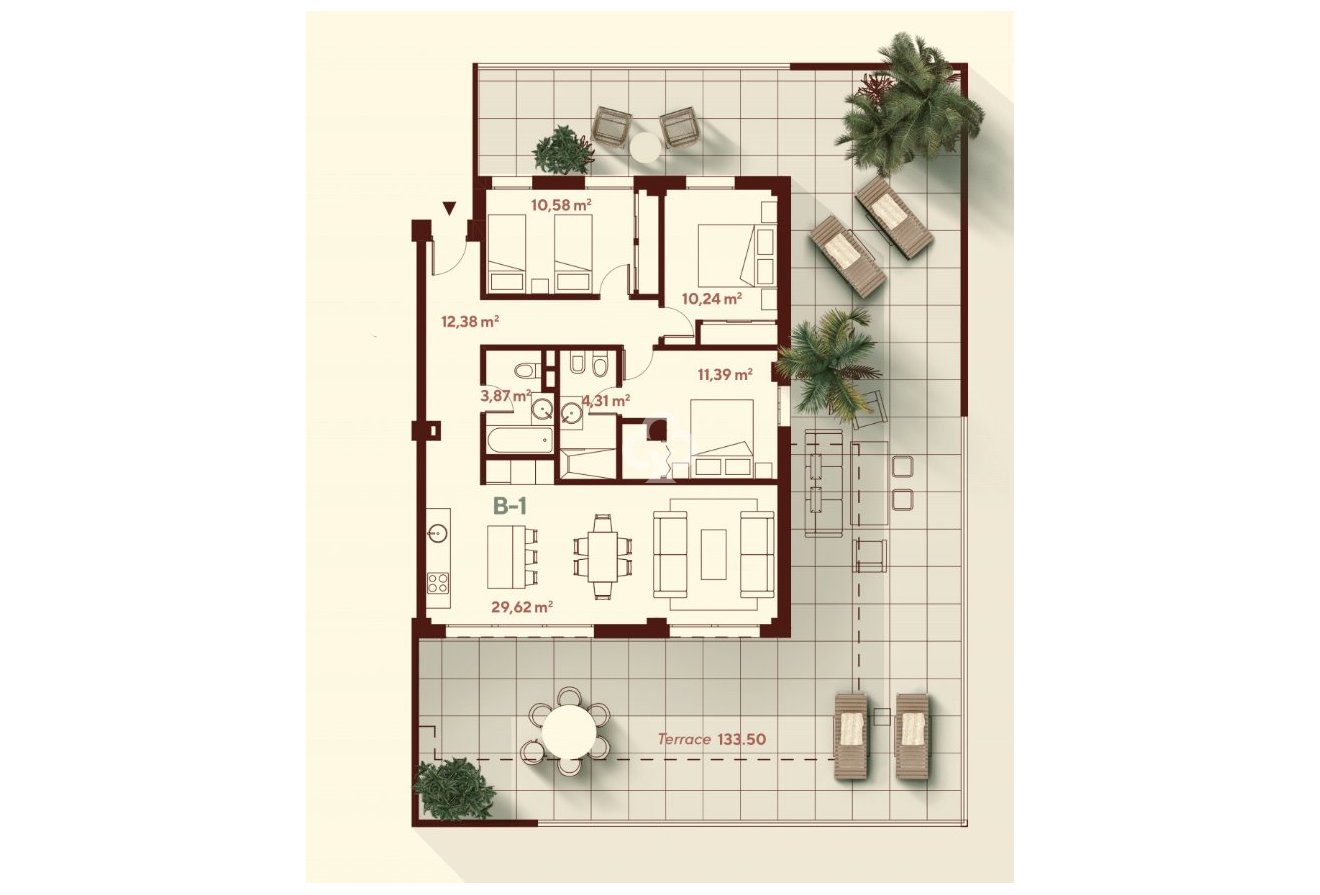 New Build - Bajos -
Las Lagunas de Mijas - 29649, Aralia sn