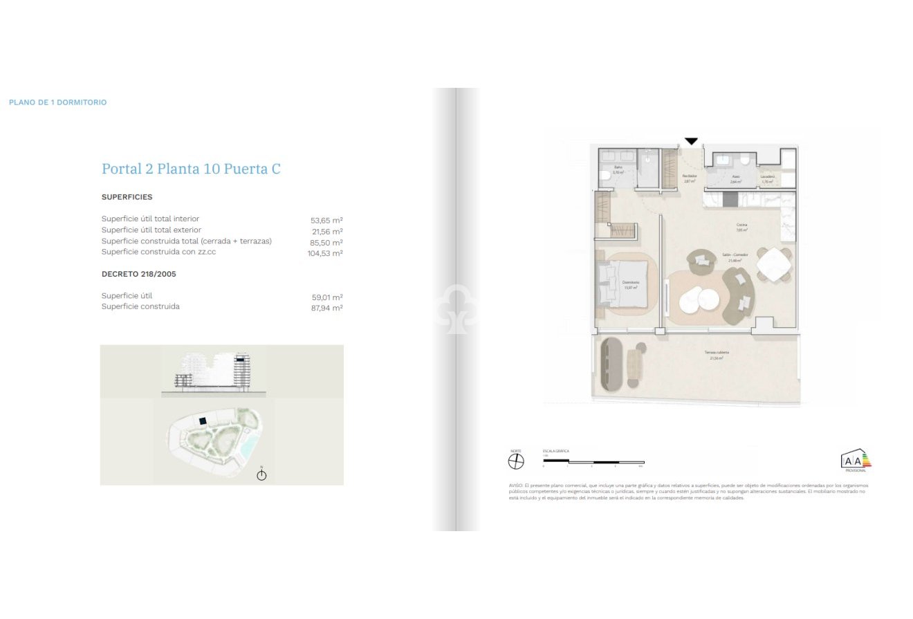 Obra nueva - Apartamentos -
Málaga - Calle Pacifico, 192