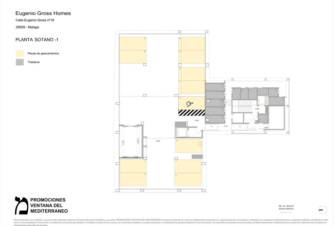 New Build - Apartamentos -
Málaga - Calle Eugenio Gross , 18