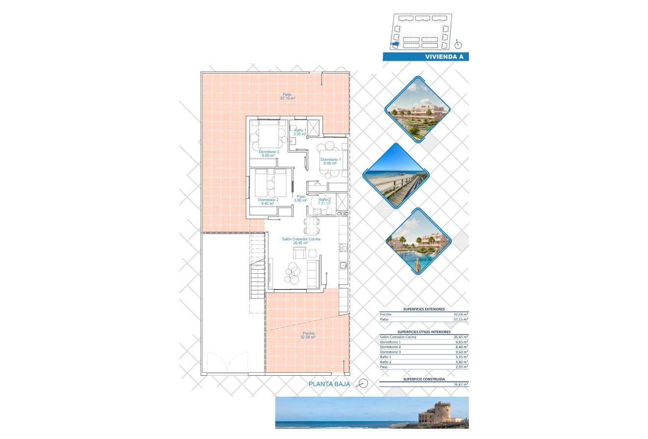 Uudiskohde - Apartamentos -
Pilar de la Horadada