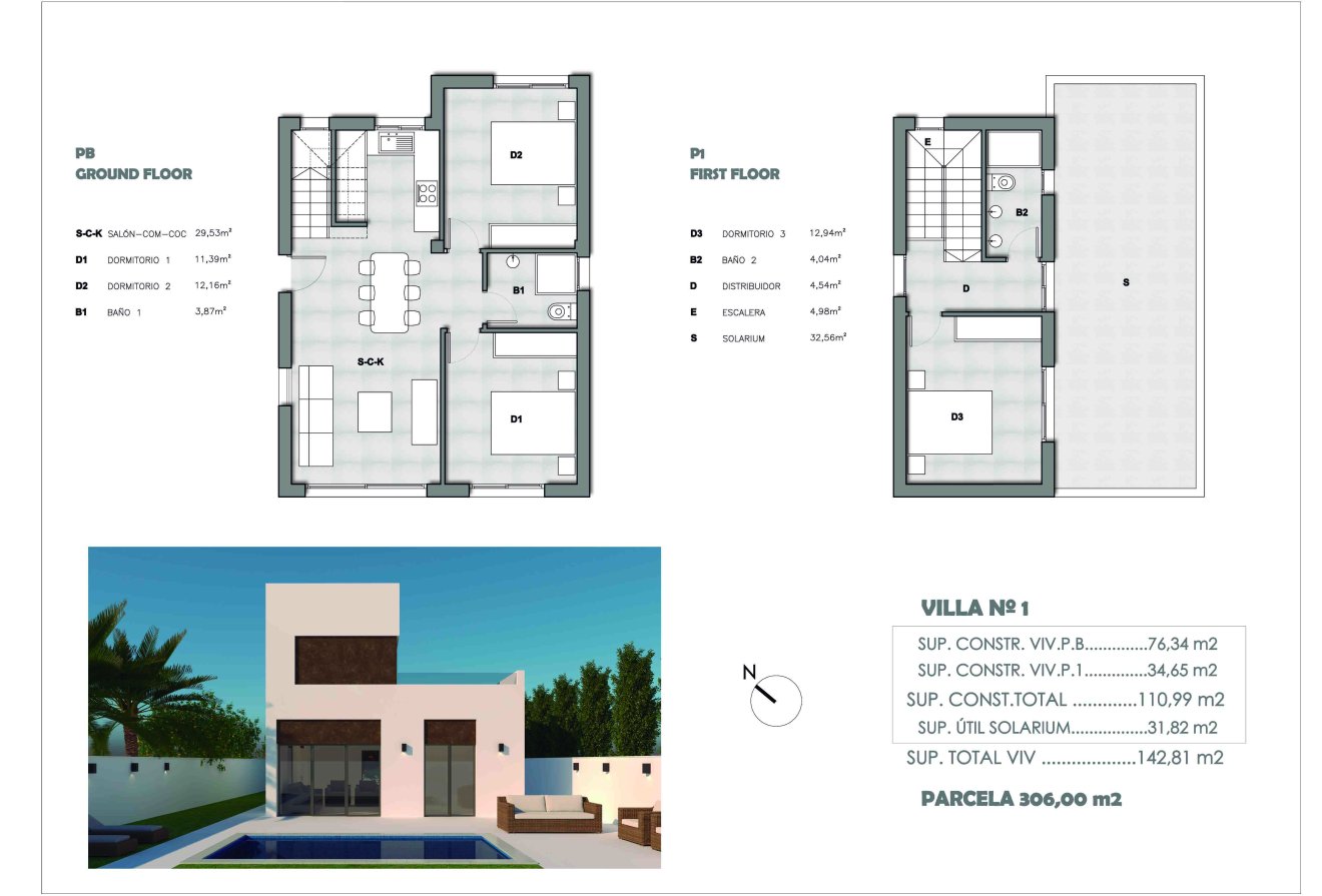 New Build - Villas -
Rojales - 03170