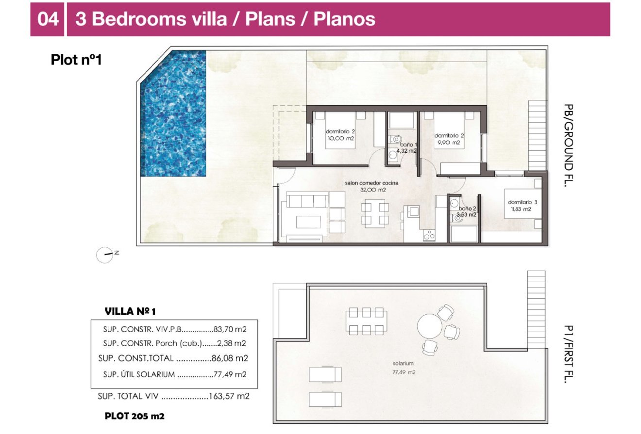 New Build - Adosados -
Pilar de la Horadada - 03190