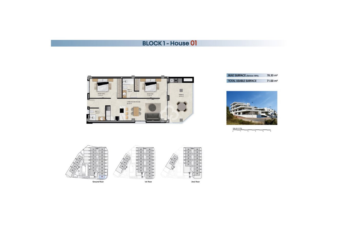 New Build - Áticos -
La Marina - 03008