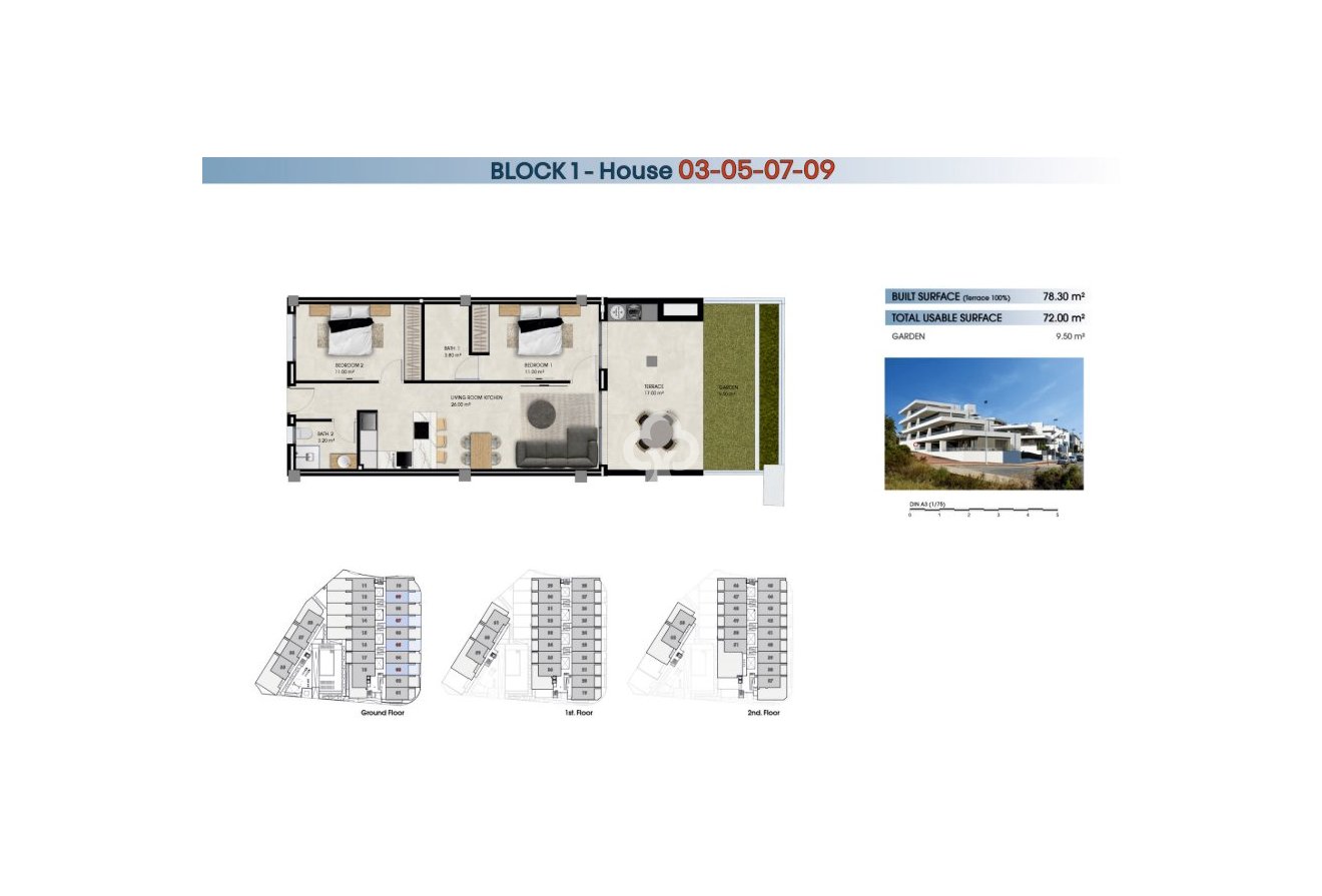 New Build - Áticos -
La Marina - 03008