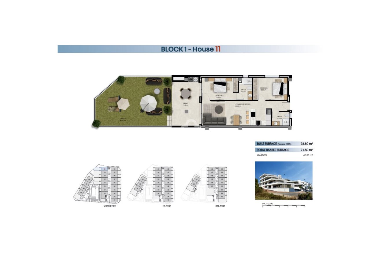 New Build - Áticos -
La Marina - 03008