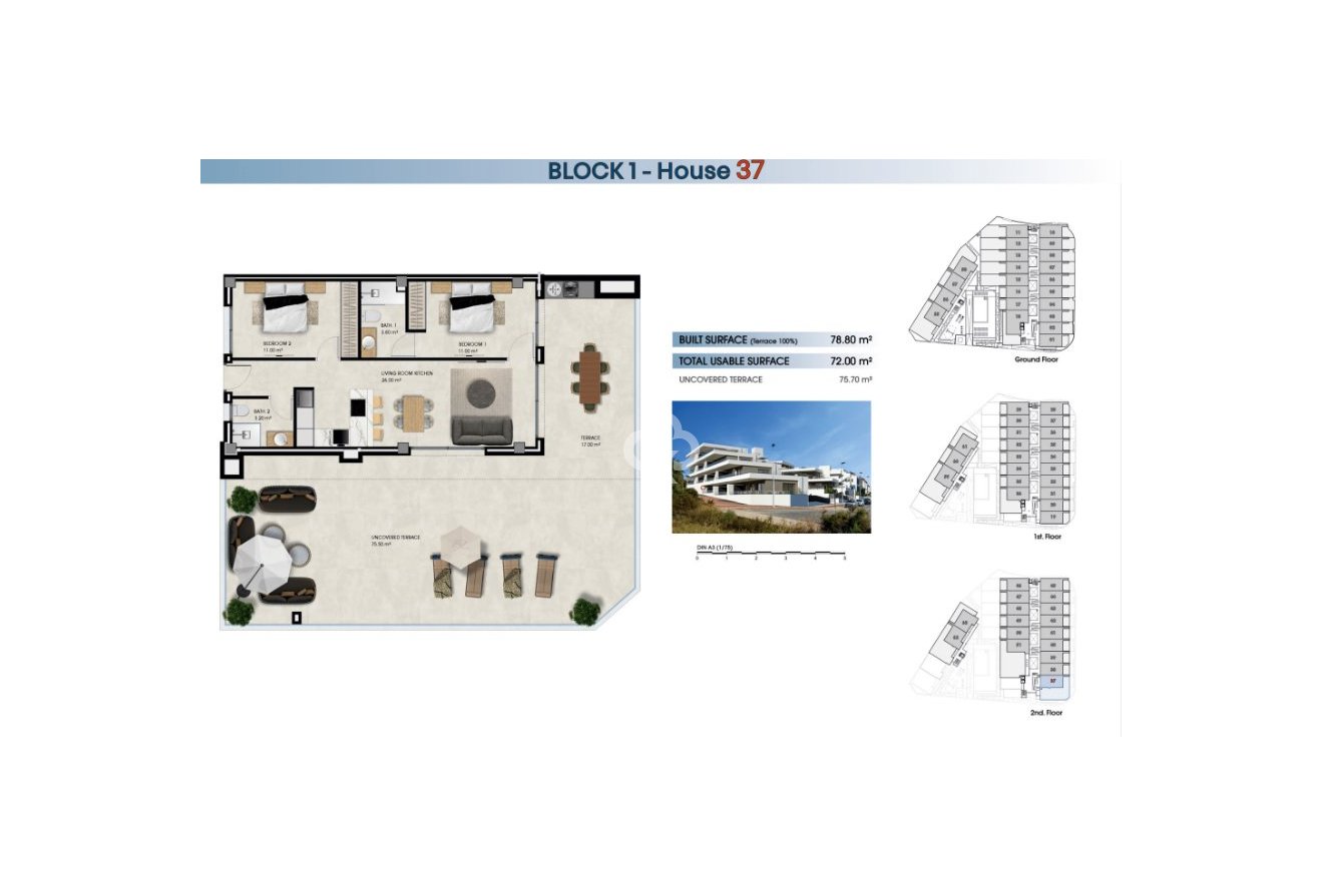 New Build - Áticos -
La Marina - 03008