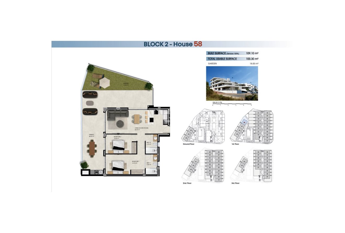 New Build - Áticos -
La Marina - 03008