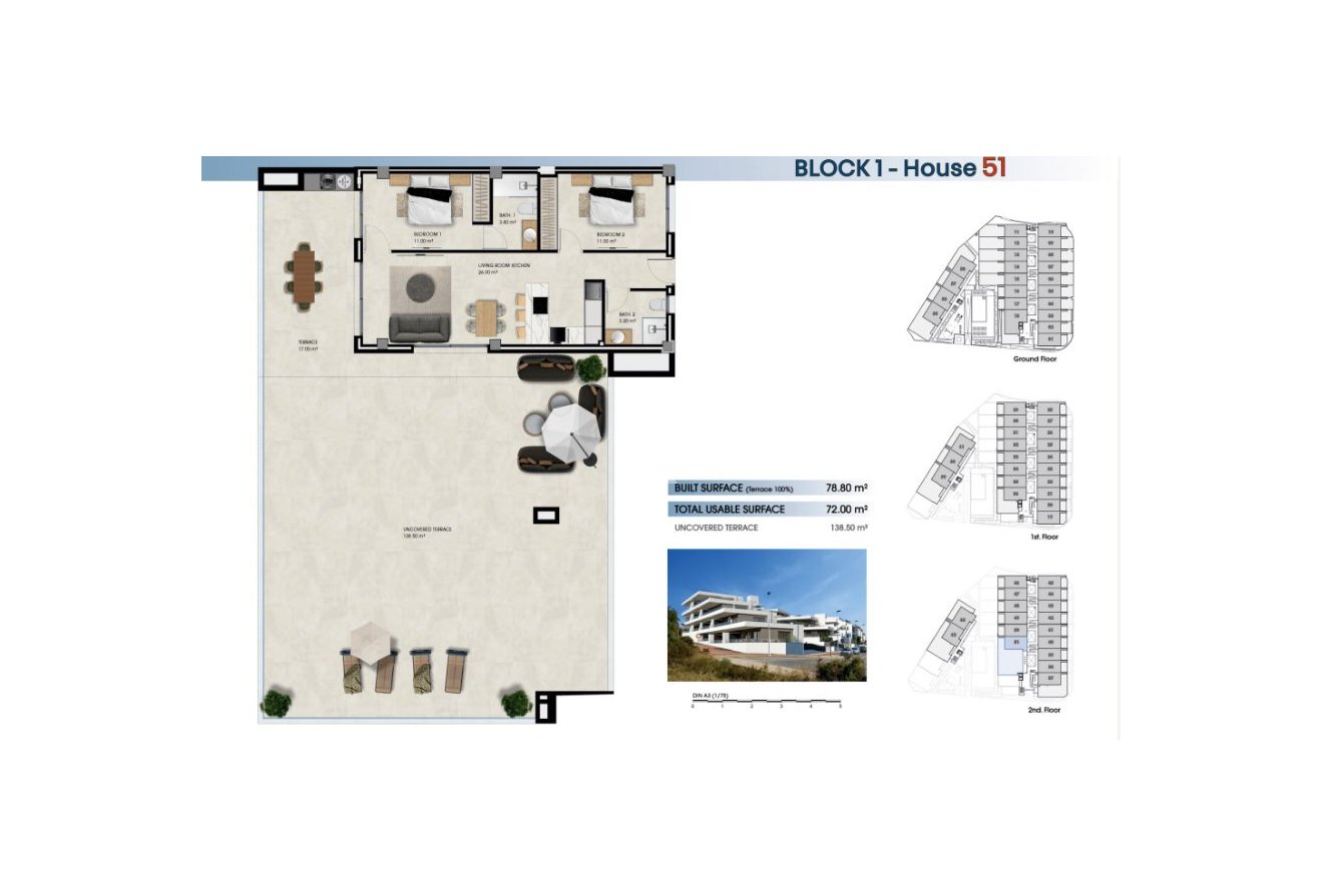 Nybyggnation - Bajos -
La Marina - 03008