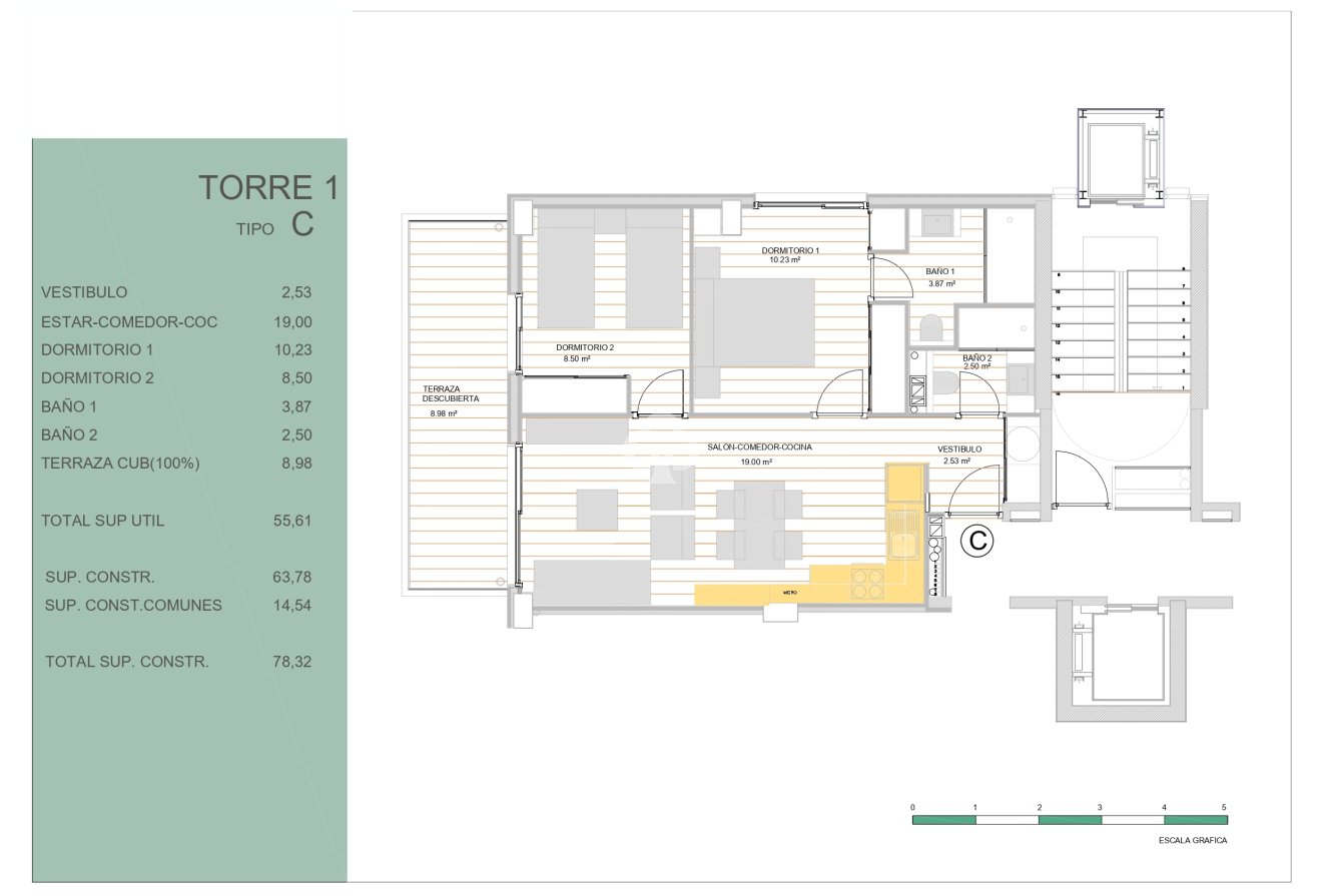 Nybyggnation - Áticos -
Guardamar del Segura - 03140