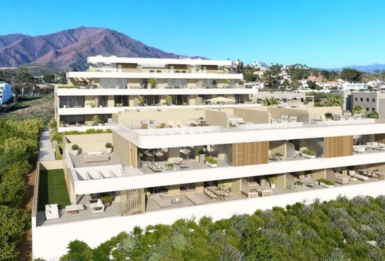 Neue Gebäude - Áticos -
Estepona - Calle Josefina Samper