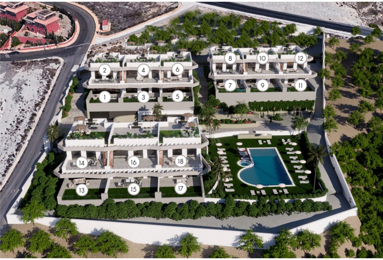 Neue Gebäude - Bungalows -
Finestrat - Avenida Granada, 62