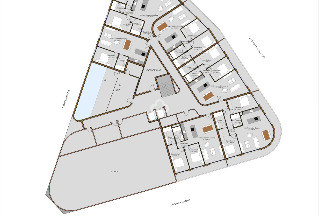New Build - Apartamentos -
Calpe - Avenida de Madrid, 1