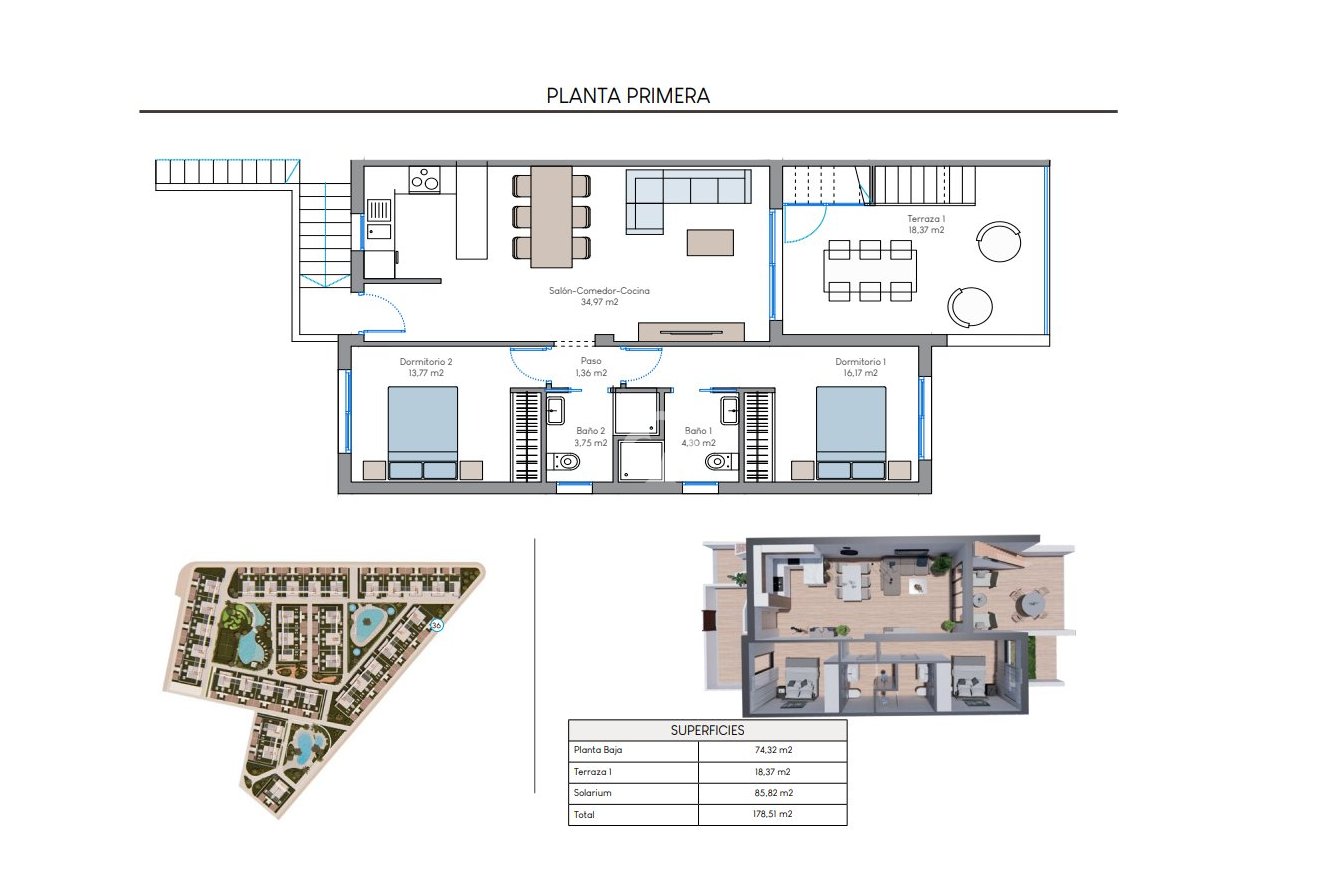 Nybyggnation - Bungalows -
Torrevieja - 03186, Avenida Denia s/n