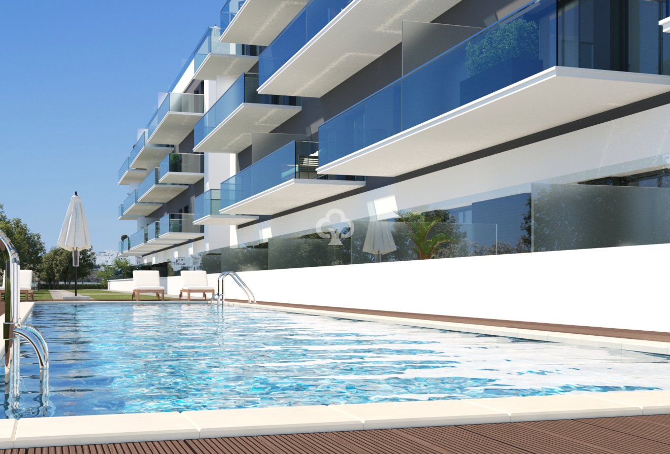 Neue Gebäude - Bajos -
Algarrobo-Costa