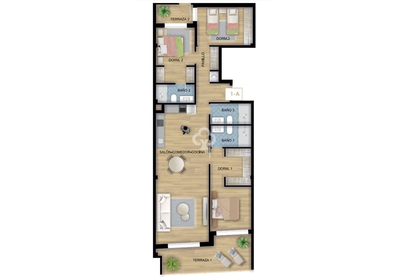 Obra nueva - Apartamentos -
Torrevieja - 03182, Calle Gumersindo