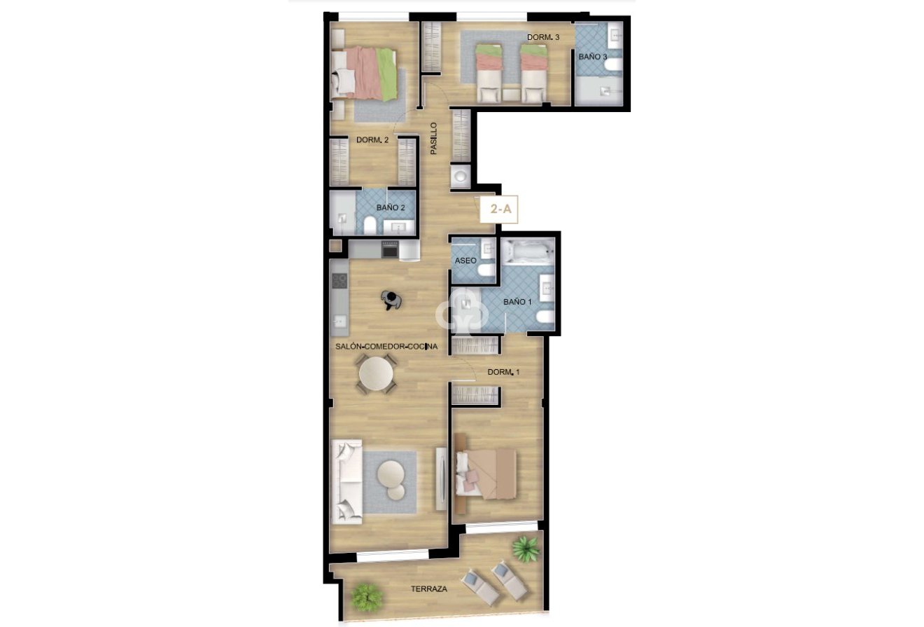 Obra nueva - Apartamentos -
Torrevieja - 03182, Calle Gumersindo