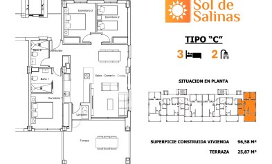 New Build - Apartment / flat -
San Miguel de Salinas - 03193