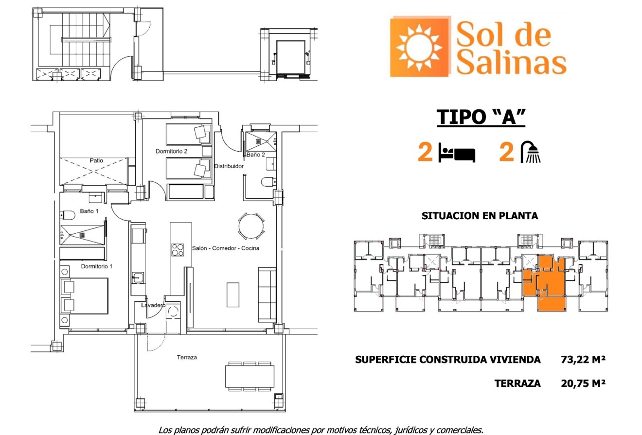 New Build - Apartment / flat -
San Miguel de Salinas - 03193