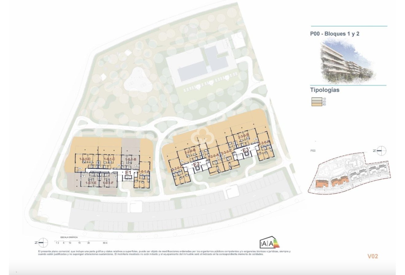 Obra nueva - Apartamentos -
El Verger - Avenida de la Mar, 8