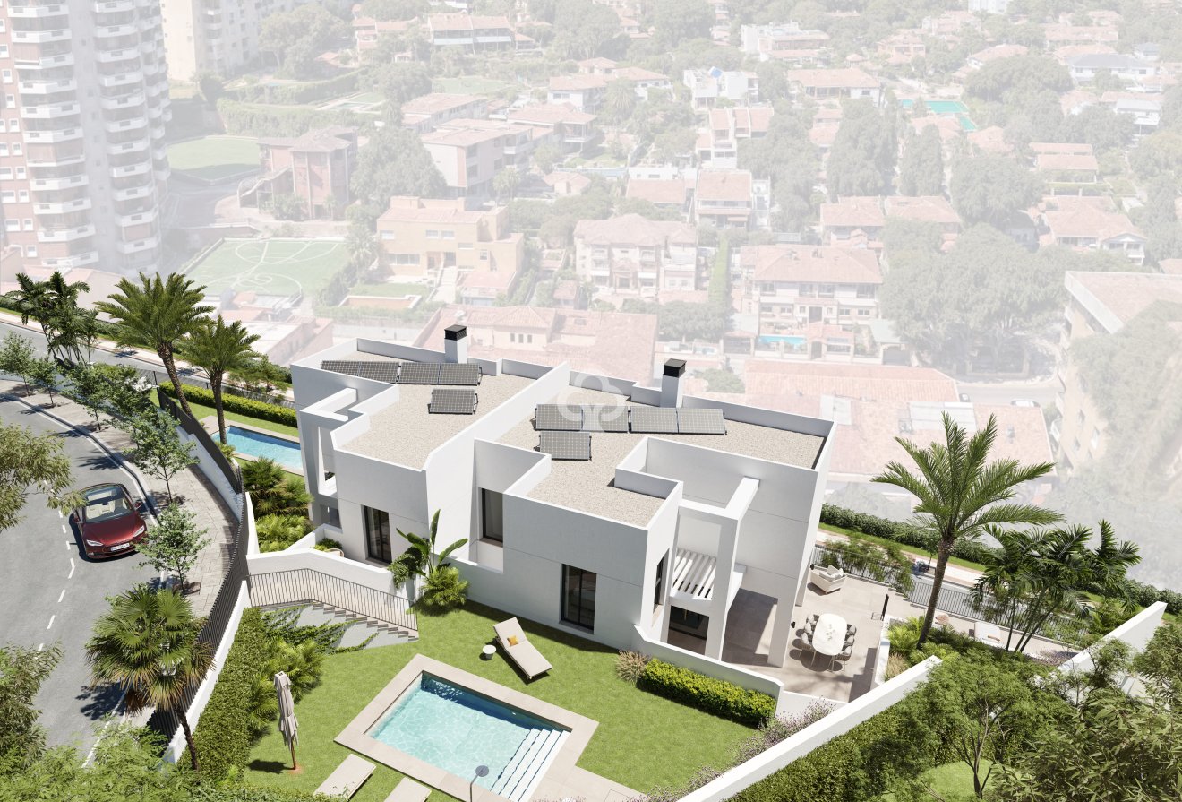 Uudiskohde - Adosados -
Málaga - 29003, Calle Apamares, 1