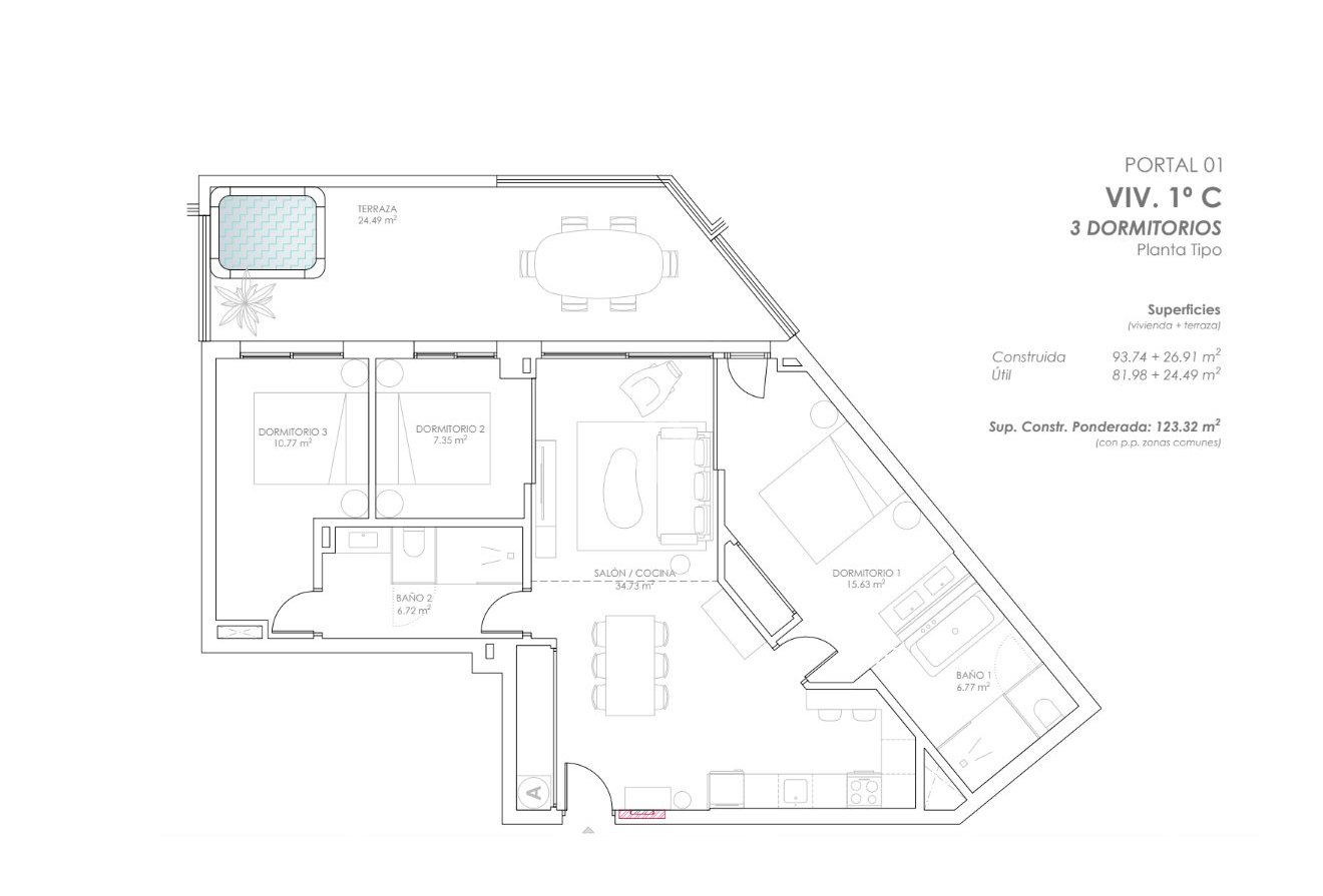 Neue Gebäude - Apartamentos -
Fuengirola - Pozo Malvarosa, 1