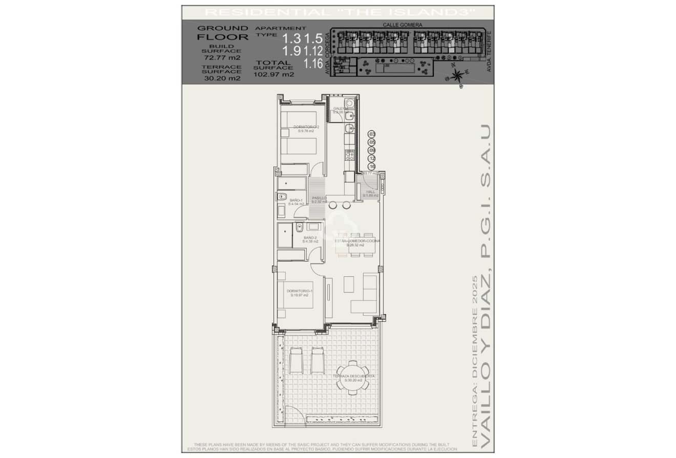 New Build - Bungalow -
Torrevieja - Nueva Torrevieja - Aguas Nuevas