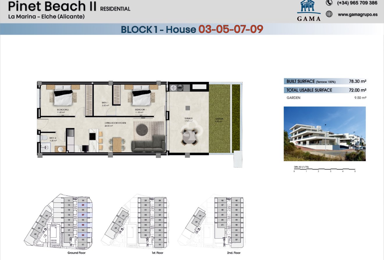 New Build - Apartment / flat -
La Marina - 03194