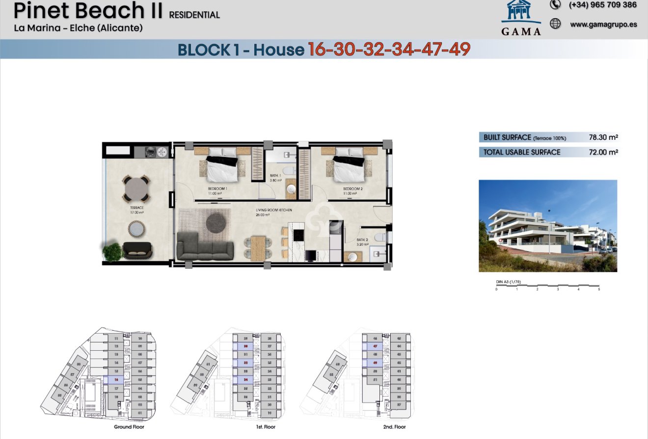 New Build - Apartment / flat -
La Marina - 03194