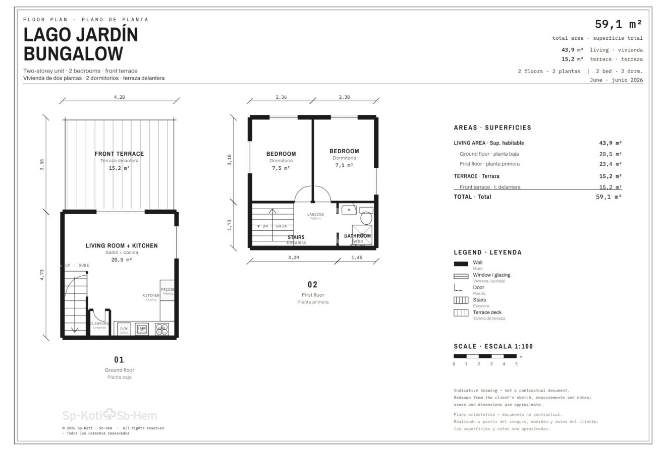 Resale - Casa Tipo Dúplex -
Torrevieja - Los balcones