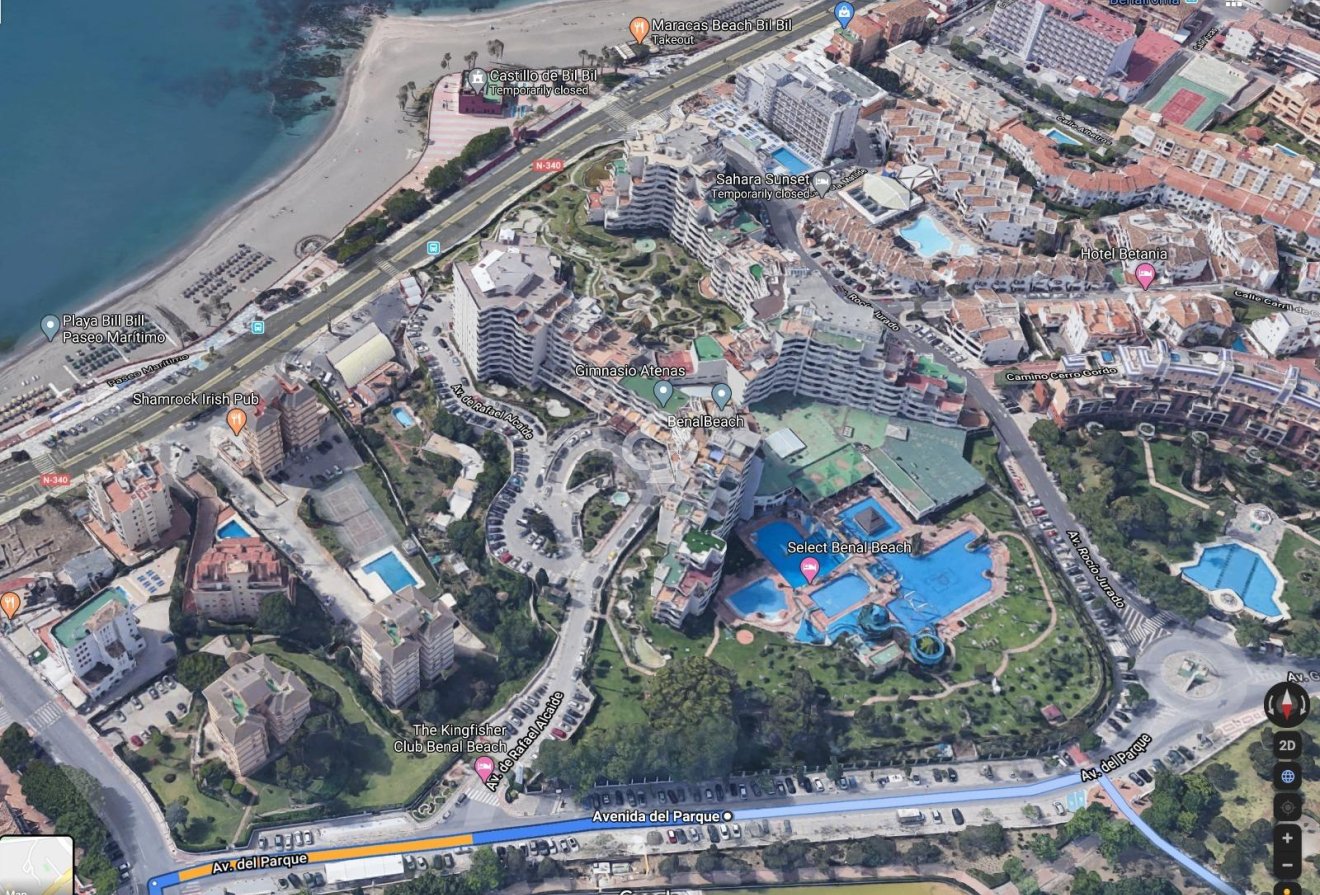 Jälleenmyynti - Yksiö -
Benalmádena - Parque de la Paloma