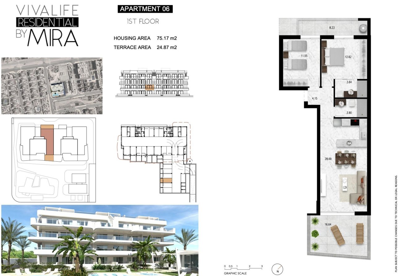 Nybyggnation - Lägenhet / lägenhet -
Orihuela Costa - Cabo roig - La Zenia