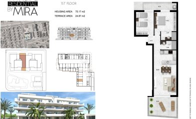 Obra nueva - Apartamento / piso -
Orihuela Costa - Cabo roig - La Zenia