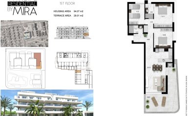 Obra nueva - Apartamento / piso -
Orihuela Costa - Cabo roig - La Zenia