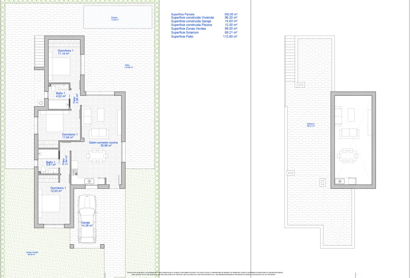 Obra nueva - Villas -
Los Alcázares