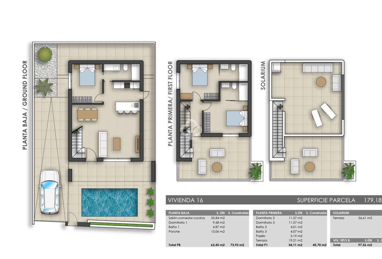 New Build - Villas -
Pilar de la Horadada