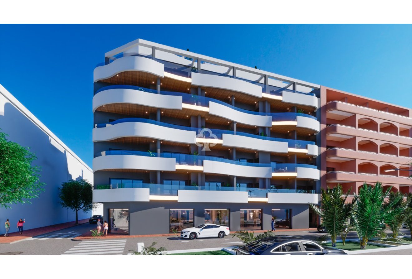 Obra nueva - Apartamento / piso -
Torrevieja - Playa de los Locos