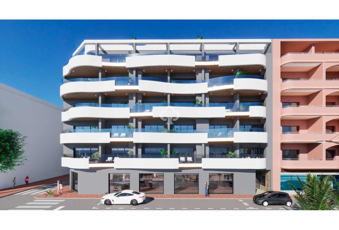 Obra nueva - Apartamento / piso -
Torrevieja - Playa de los Locos