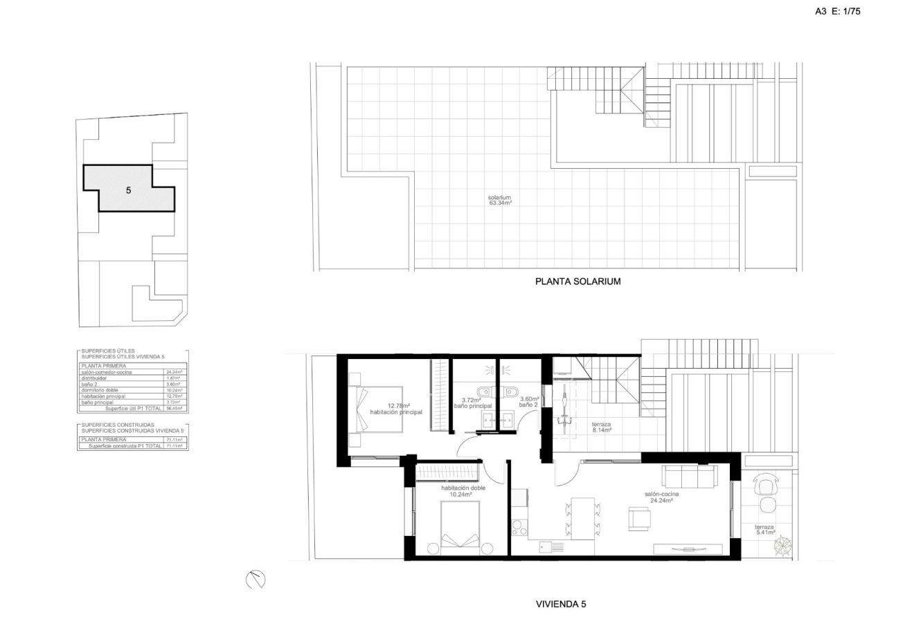 Obra nueva - Bungalow -
Pilar de la Horadada